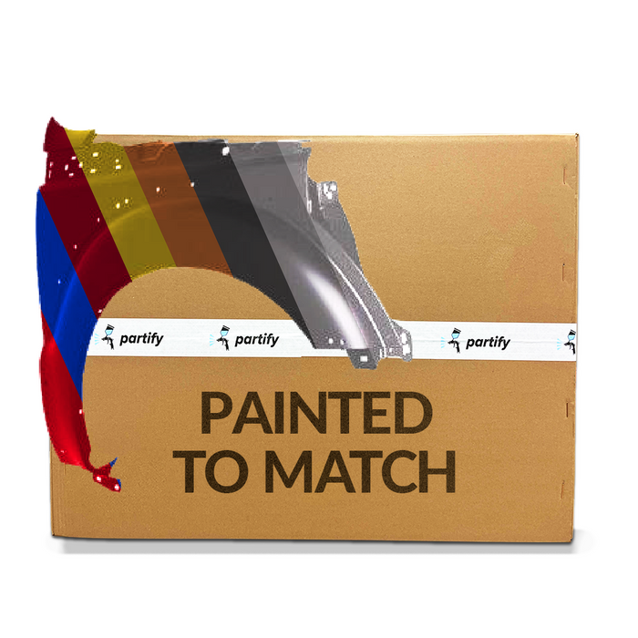 Ford F450/F550 CAPA Certified Passenger Side Front Fender With Molding Holes- FO1241286C