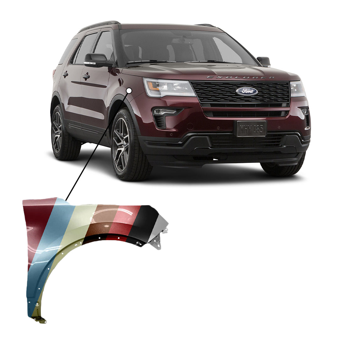 2016-2019 Ford Explorer Passenger Side Fender - FO1241301 — Partify