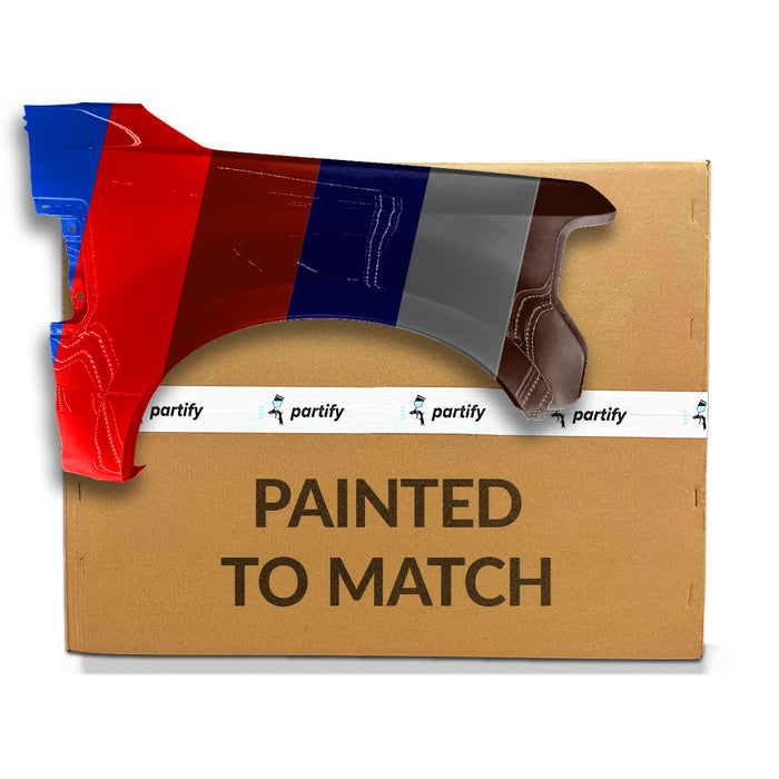 Ford F250/F350/F450/F550 CAPA Certified Passenger Side Fender Without Molding Holes - FO1241330C