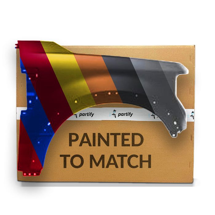 Guardabarros del lado del pasajero con orificios para molduras, certificado CAPA, para Ford F250/F350/F450/F550 - FO1241332C