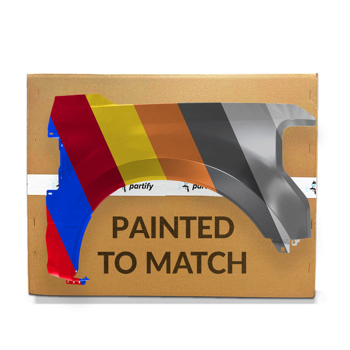 Ford F-250 Super Duty/F-350 Super Duty Front CAPA Certified Passenger Side Fender W/Wheel Opening Moulding Steel - FO1241333C