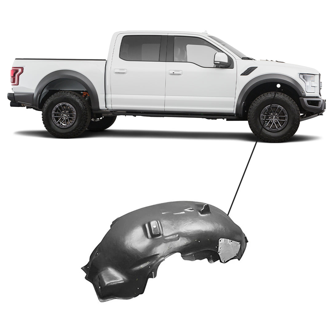 2015-2020 Ford F150 Front Passenger Side Fender Liner 2.7L/3.5L