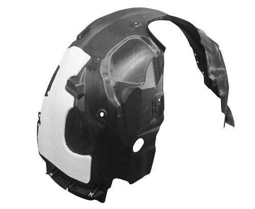 Ford Edge Passenger Side Fender Liner W/Aero Pack W/O Auxiliary Heater - FO1249193