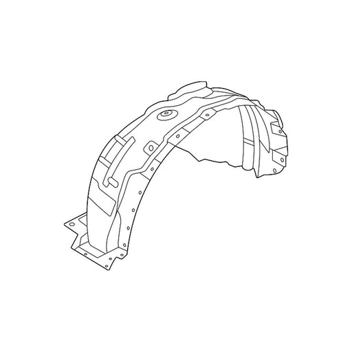 Ford Maverick Front Passenger Side Fender Liner - FO1249232