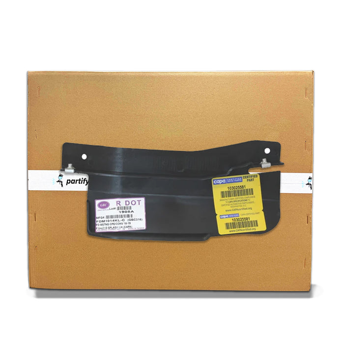 Guardabarros delantero del lado del conductor para Ford Mustang Convertible/Cupé - FO1250151