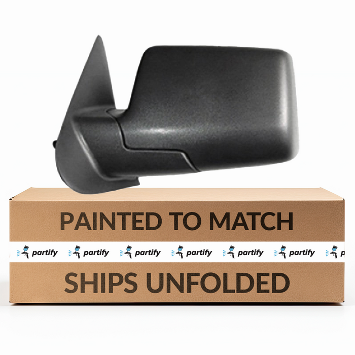 Ford Ranger/Mazda B2300/B3000/B4000 Driver Side Door Mirror Power W/O Heat Textured Assembly - FO1320282