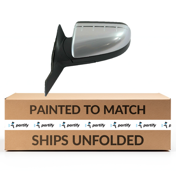 Ford Taurus/Mercury Sable Driver Side Door Mirror Power Heated W/Puddle Lamp W/O Memory W/Chrome Cover Assembly - FO1320335