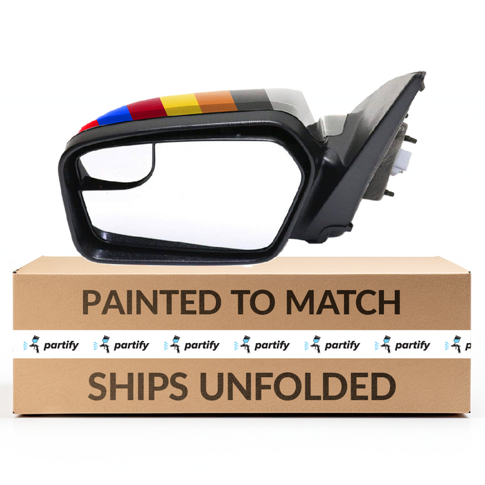 Ford Fusion Driver Side Door Mirror Power Non-Heated W/O Blis W/Cover Assembly - FO1320419