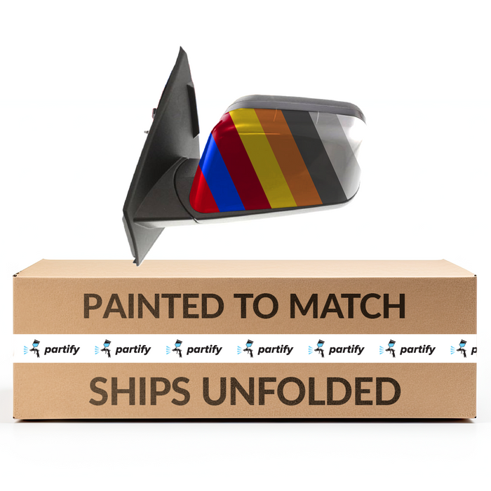 Lincoln MKX Driver Side Door Mirror Power Heated W/Puddle Lamp W/O Blis W/Memory To 2-8-11 Assembly - FO1320469