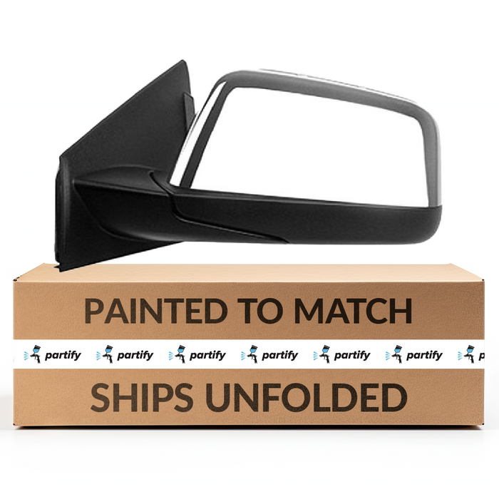 Lincoln MKX Driver Side Door Mirror Power Heated W/Puddle Lamp W/Blis Chrome Assembly - FO1320471