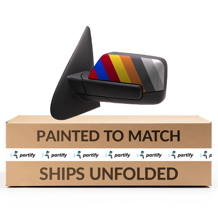 Ford Expedition Driver Side Door Mirror W/O Blind Spot Detection W/Memory Textured Assembly - FO1320486