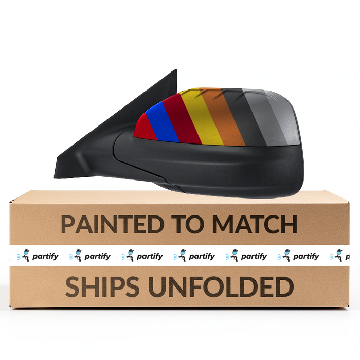 Ford Explorer Driver Side Door Mirror Power Textured Cover W/O Model Name Assembly - FO1320499