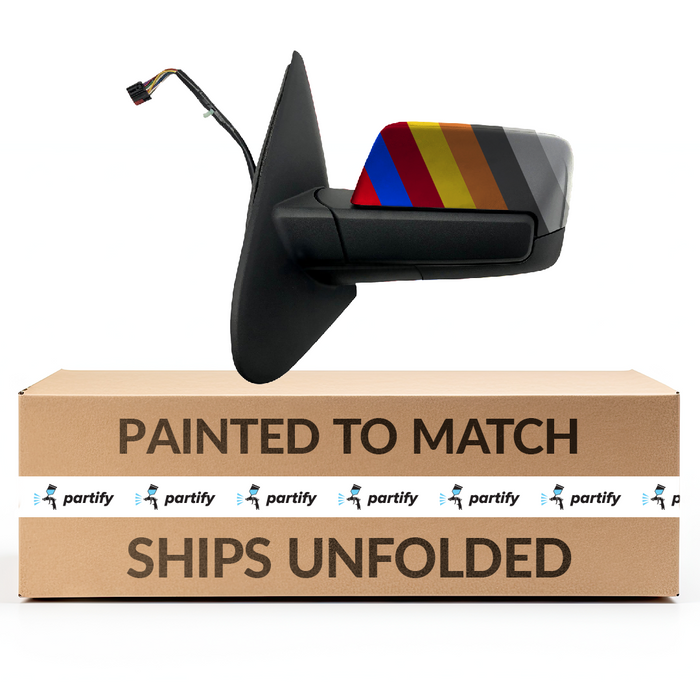 Ford Expedition Driver Side Door Mirror W/P/Lamp W/Signal W/Memory Pwr-Folding W/Blis W/O Dimming Assembly - FO1320505