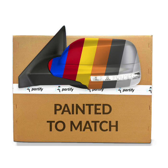 Ford Explorer Driver Side Door Mirror Power Heated W/O Blis W/Signal Lamps W/Memory Pwr-Folding Flat Assembly - FO1320555