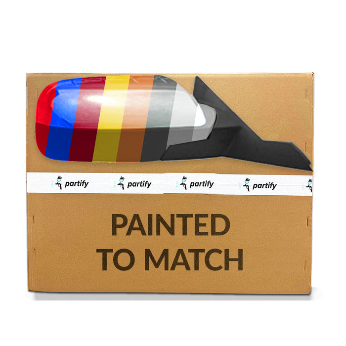 Ford Taurus/Mercury Sable Passenger Side Door Mirror Power Heated W/Puddle Lamp W/O Memory W/Chrome Cover Assembly - FO1321335