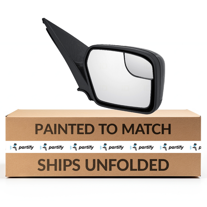 Ford Fusion Passenger Side Door Mirror Power Non-Heated W/O Blis W/Cover Assembly - FO1321419