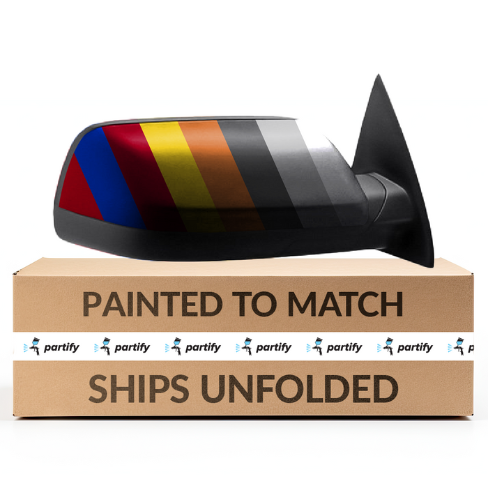 Ford Flex Passenger Side Door Mirror Power Non-Heated W/Cover Textured Assembly - FO1321443