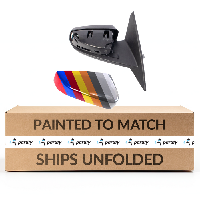 Ford Mustang Passenger Side Door Mirror Power Heated W/Blind Spot Mirror W/P/Lamp Text & Covers Assembly - FO1321453