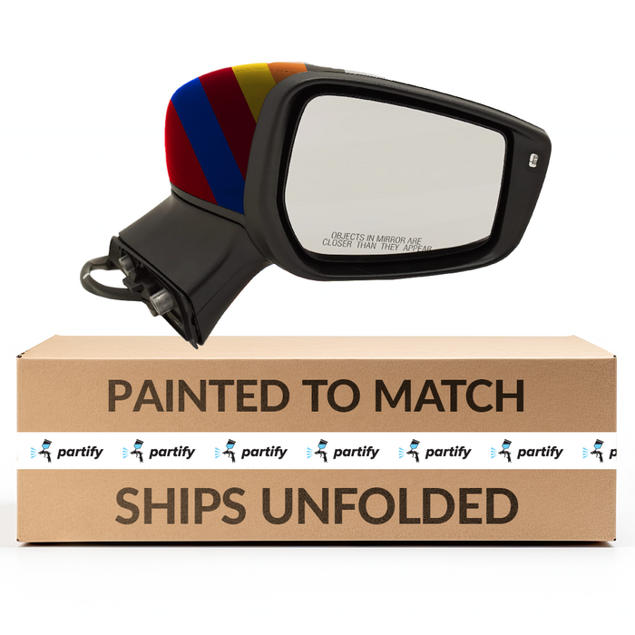 Ford Edge Passenger Side Door Mirror Power Heated W/Memory Textured Assembly - FO1321465