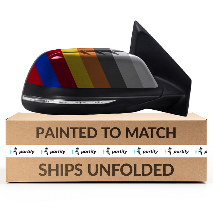 Lincoln MKX Passenger Side Door Mirror Power Heated W/Puddle Lamp W/O Blis W/Signal Lamps From 2-8-11 Assembly - FO1321477