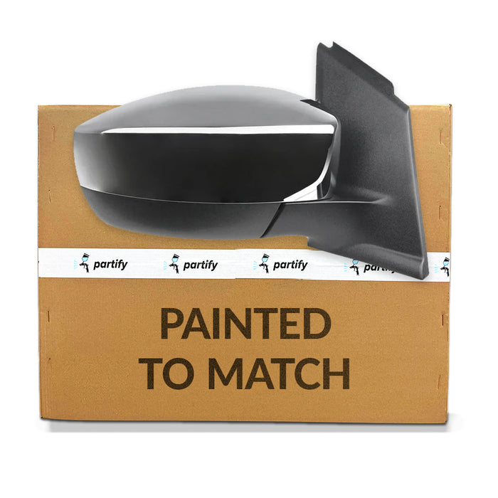 Ford Escape Passenger Side Door Mirror Power Heated W/O Blis W/O Signal Lamp W/Cover Chrome Assembly - FO1321514