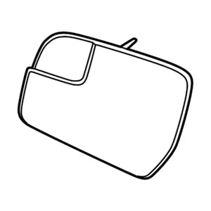 Driver Side Door Mirror Glass image