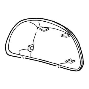 Passenger Side Door Mirror Cover image