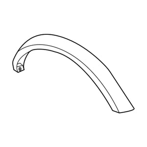 Rear Driver Side Wheel Arch Molding image