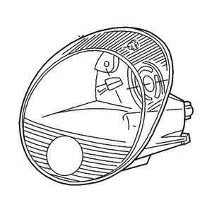 Passenger Side Headlight Assembly image