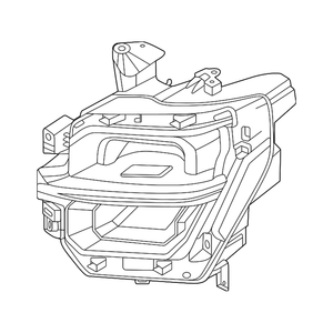 Passenger Side Headlight Assembly image