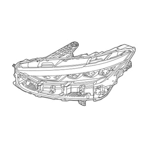 Passenger Side Headlight Assembly image