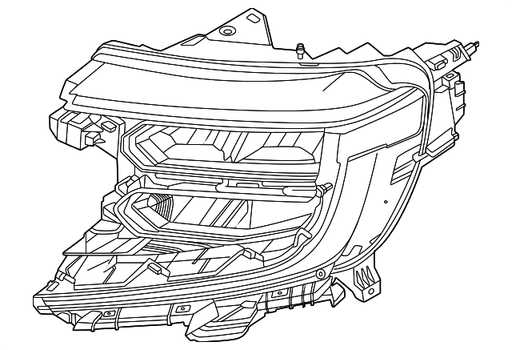 Ford Expedition Headlight Assembly - FO2503460