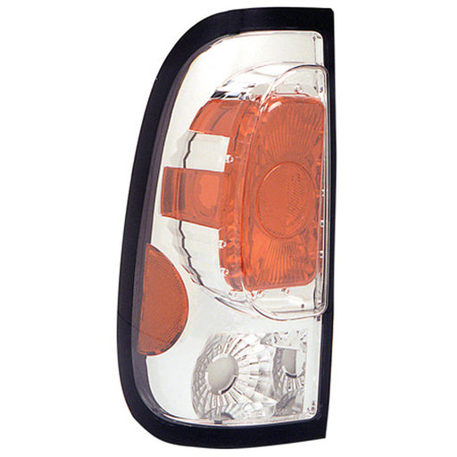 Ford F-150 Tail Light Set W/Clear Lens & Chrome Housing Extended Cab Pickup/Standard Cab Pickup - FO2811129