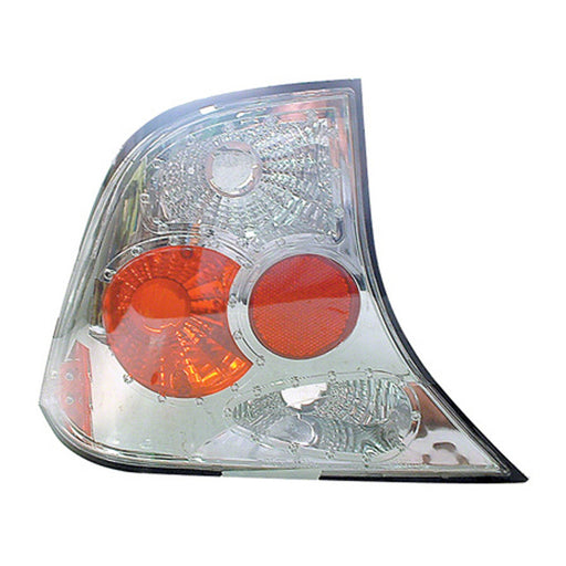 Ford Focus Tail Light Set W/Chrome Housing W/Clear Lens 4 Door Sedan - FO2811133