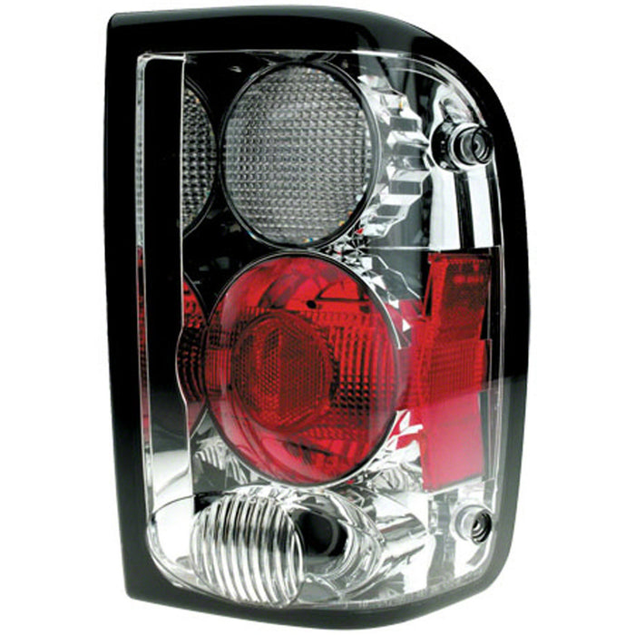 Ford Ranger Tail Light Set Performance Styled W/Chrome Housing W/Clear Lens - FO2811136