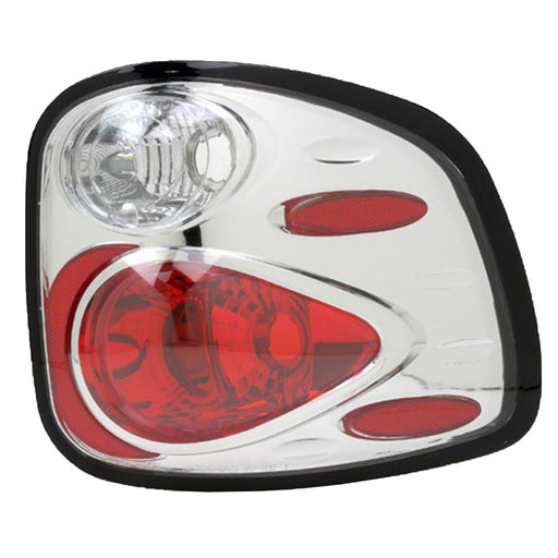 Ford F-150 Tail Light Set W/Crome Housing From 2/12/00 Extended Cab Pickup/Standard Cab Pickup - FO2811162