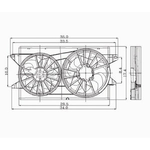 Engine Cooling Fan Assembly image