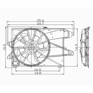 Engine Cooling Fan Assembly image