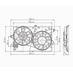 Engine Cooling Fan Assembly image