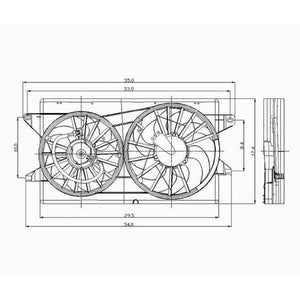 Engine Cooling Fan Assembly image