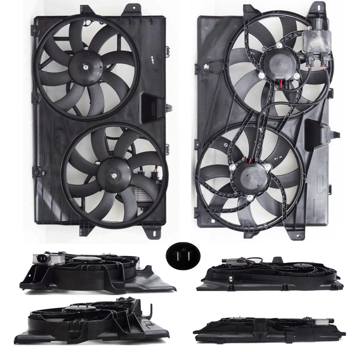 Ford Edge/Lincoln MKX Engine Cooling Fan Assembly W/Towing Pkg From 5-5-09 - FO3115190