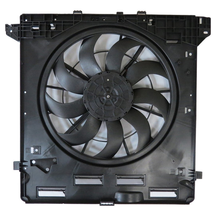 Ford Explorer Platinum/Lincoln Aviator Base/Black Label/Livery/Reserve Engine Cooling Fan Assembly W/O Towing Pkg 2.3L L4/3L V6 - FO3115232