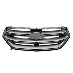 Ford Edge OEM Grille Chrome/Silver Without Aero Package/Camera Se/Sel/Titanium Model - FT4Z8200AA