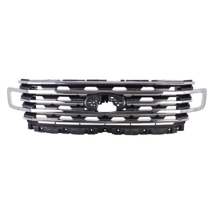 Ford Expedition CAPA Certified Grille Assy Chrome/Matte Black Without Camera - FO1200647C