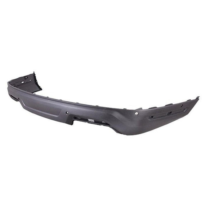 Ford Explorer CAPA Certified Rear Lower Bumper With 4 Sensors Holes & With Side Molding & Without Trailer Hitch - FO1115139C