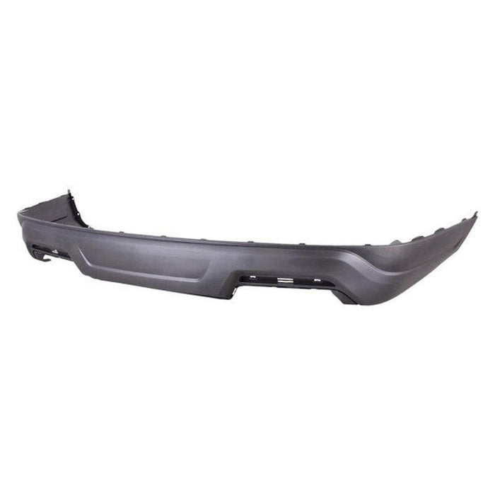 Ford Explorer CAPA Certified Rear Lower Bumper Without Sensors Holes & Without Side Molding & Without Trailer Hitch - FO1115133C