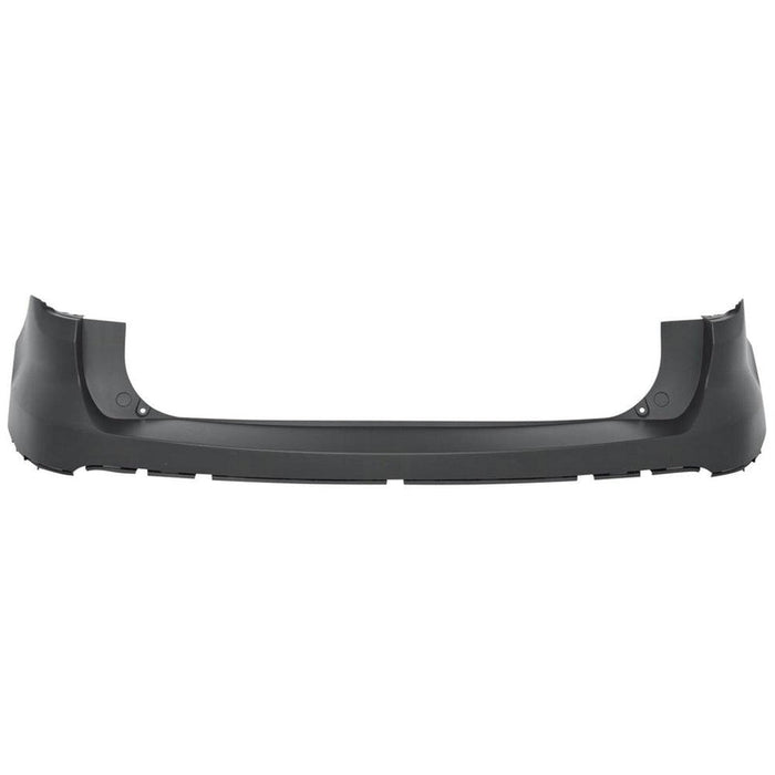 Ford Explorer CAPA Certified Rear Upper Bumper Without Sensor Holes - FO1114107C