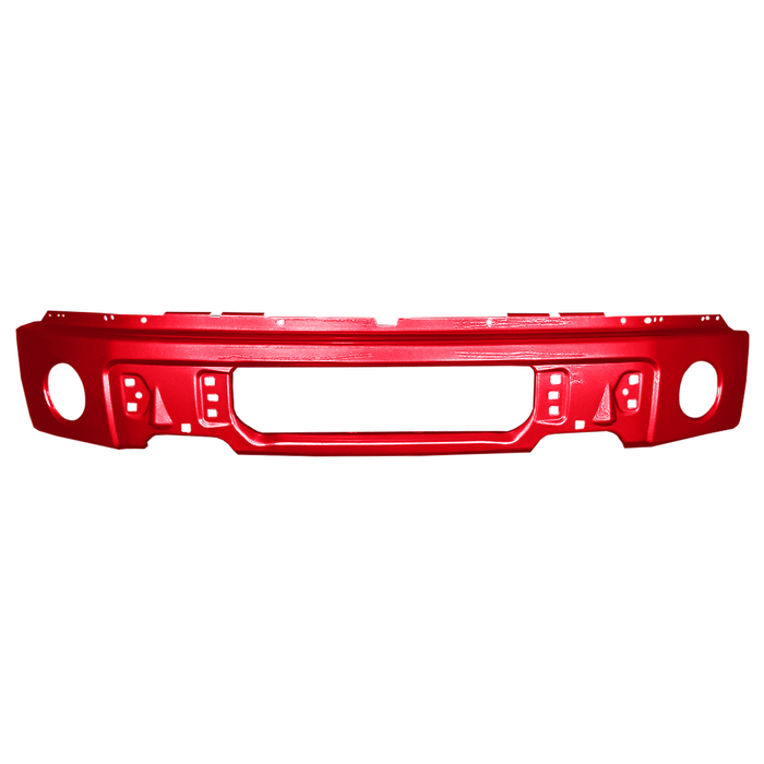 Ford F-150 CAPA Certified Front Bumper Without Fog Light Holes - FO1002414C