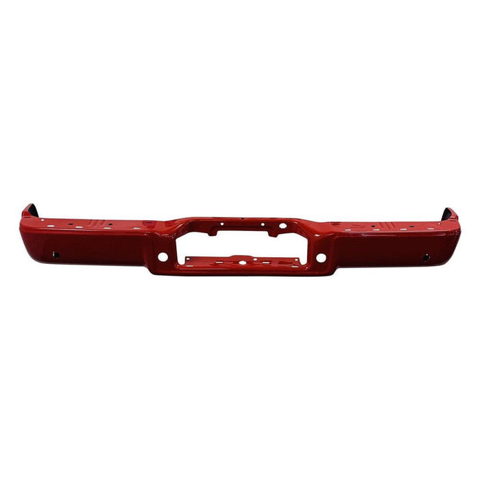 Ford F-150 CAPA Certified Rear Bumper With Sensor Holes & With Flareside/Stepside - FO1102354C