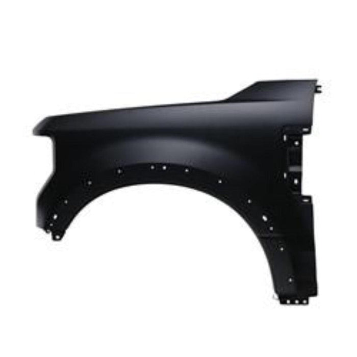 Ford F250/F350/F450/F550 CAPA Certified Driver Side Fender With Molding Holes - FO1240332C